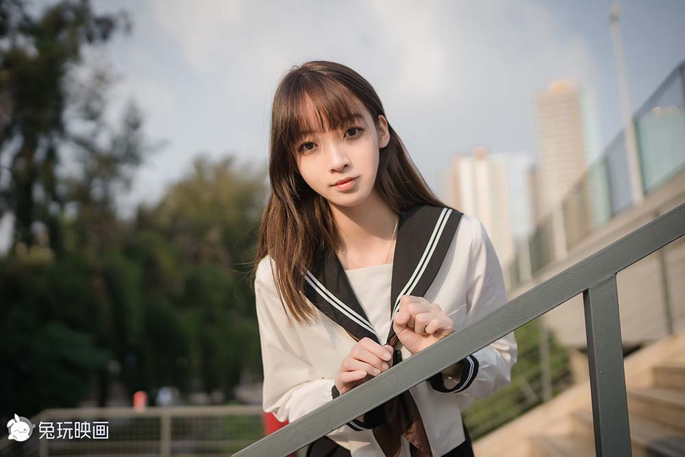 [兔玩映画]B94.004 黄昏里的JK TWYH兔玩映画-第1张