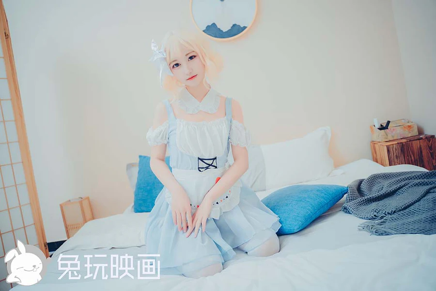 [兔玩映画]C34.007 蓝色女仆 TWYH兔玩映画-第2张