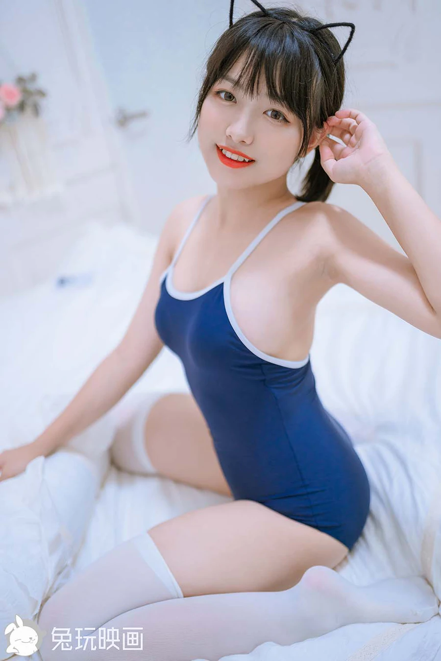 [兔玩映画]夏日泳装 VOL.047 猫耳朵 TWYH兔玩映画-第2张