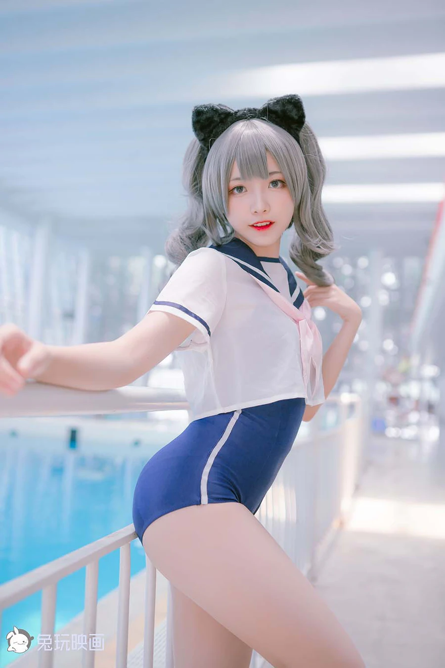 [兔玩映画]夏日泳装 VOL.035 兽耳娘 TWYH兔玩映画-第1张
