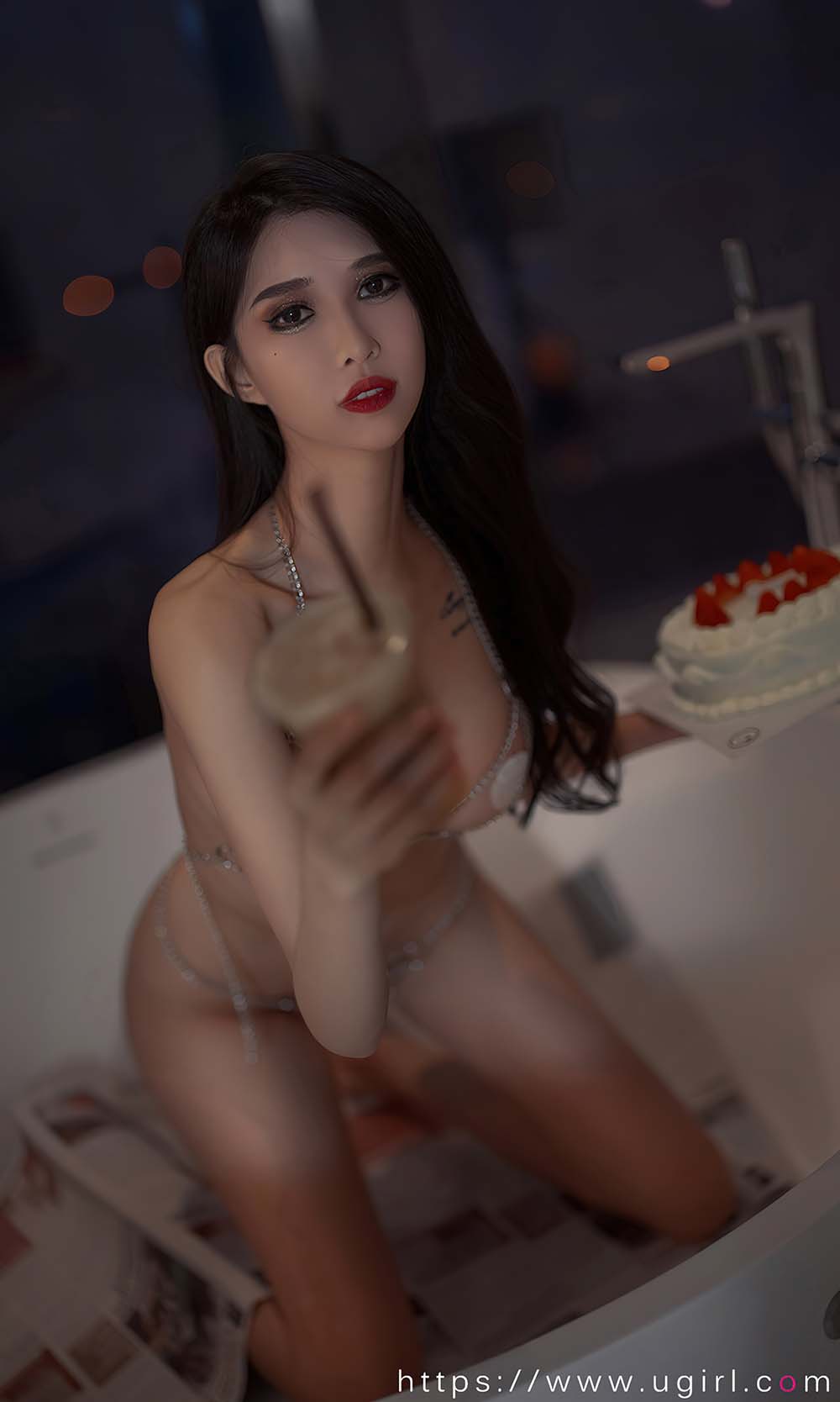 [爱尤物]2022 NO.2382 葛征Model 致命滋味 Ugirls爱尤物-第2张
