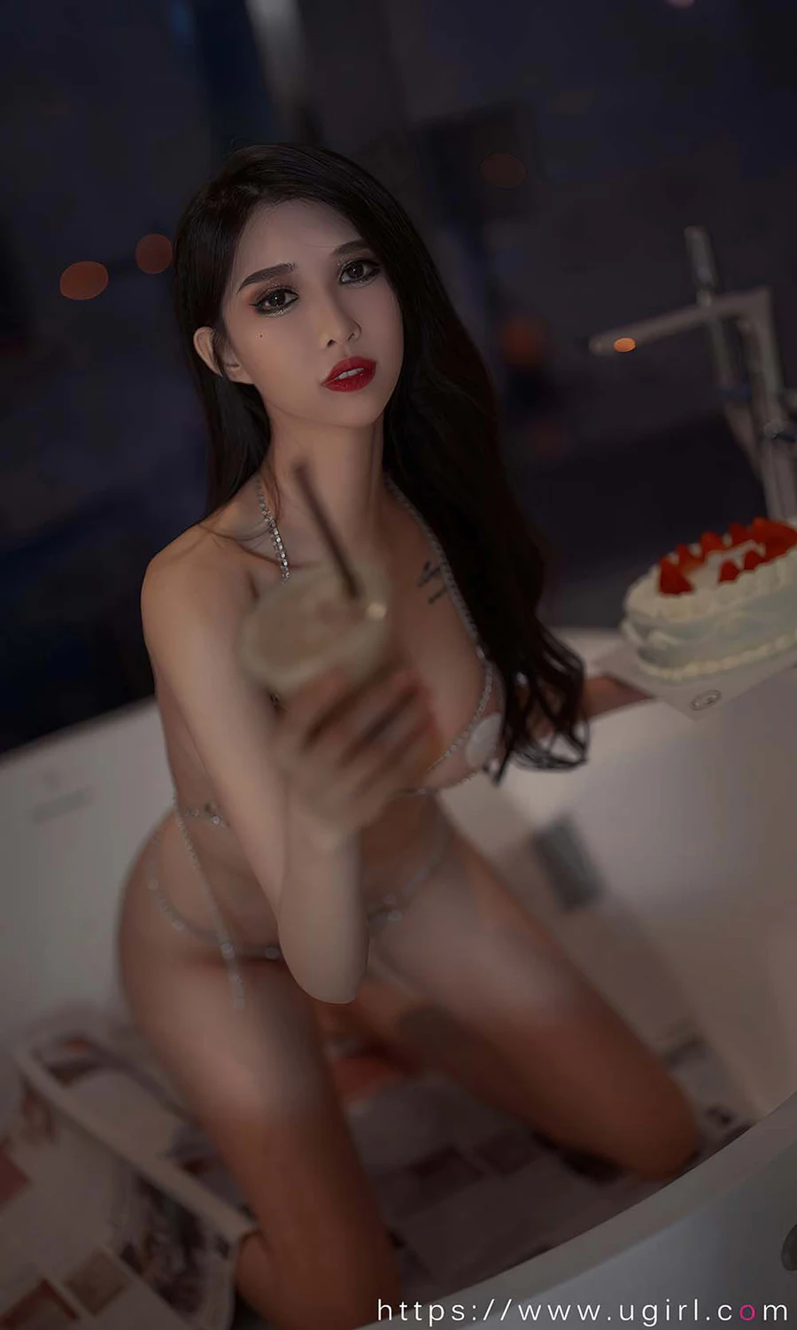 [爱尤物]2022 NO.2382 葛征Model 致命滋味 Ugirls爱尤物-第2张