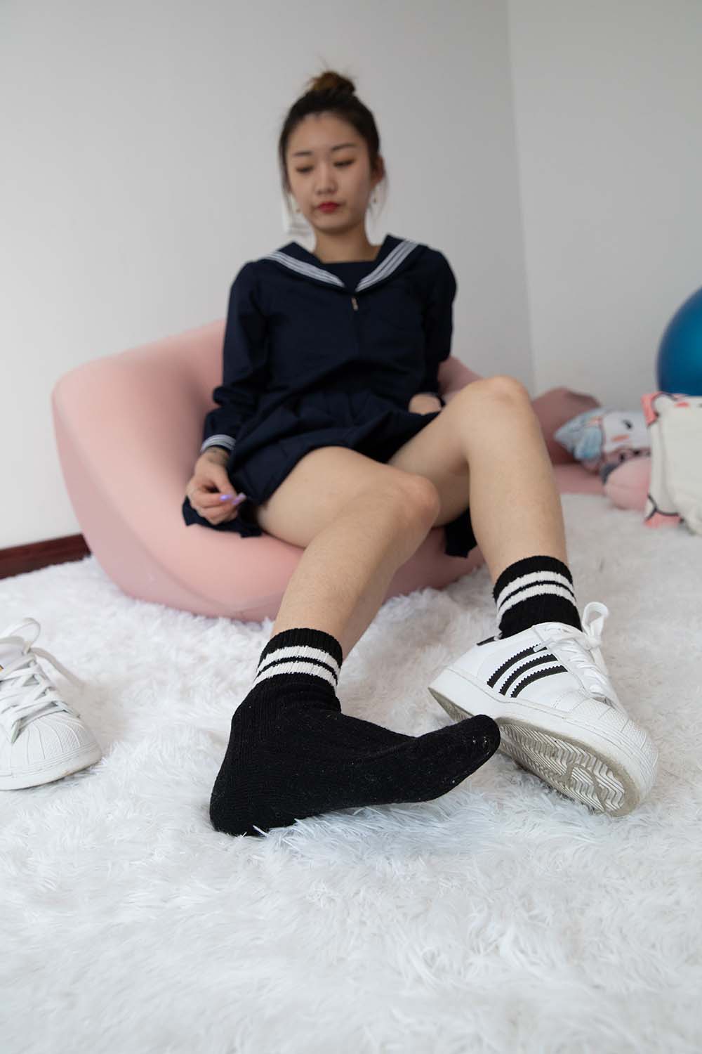 物恋传媒 NO.448 言言-少年的她 WLCM物恋传媒-第2张