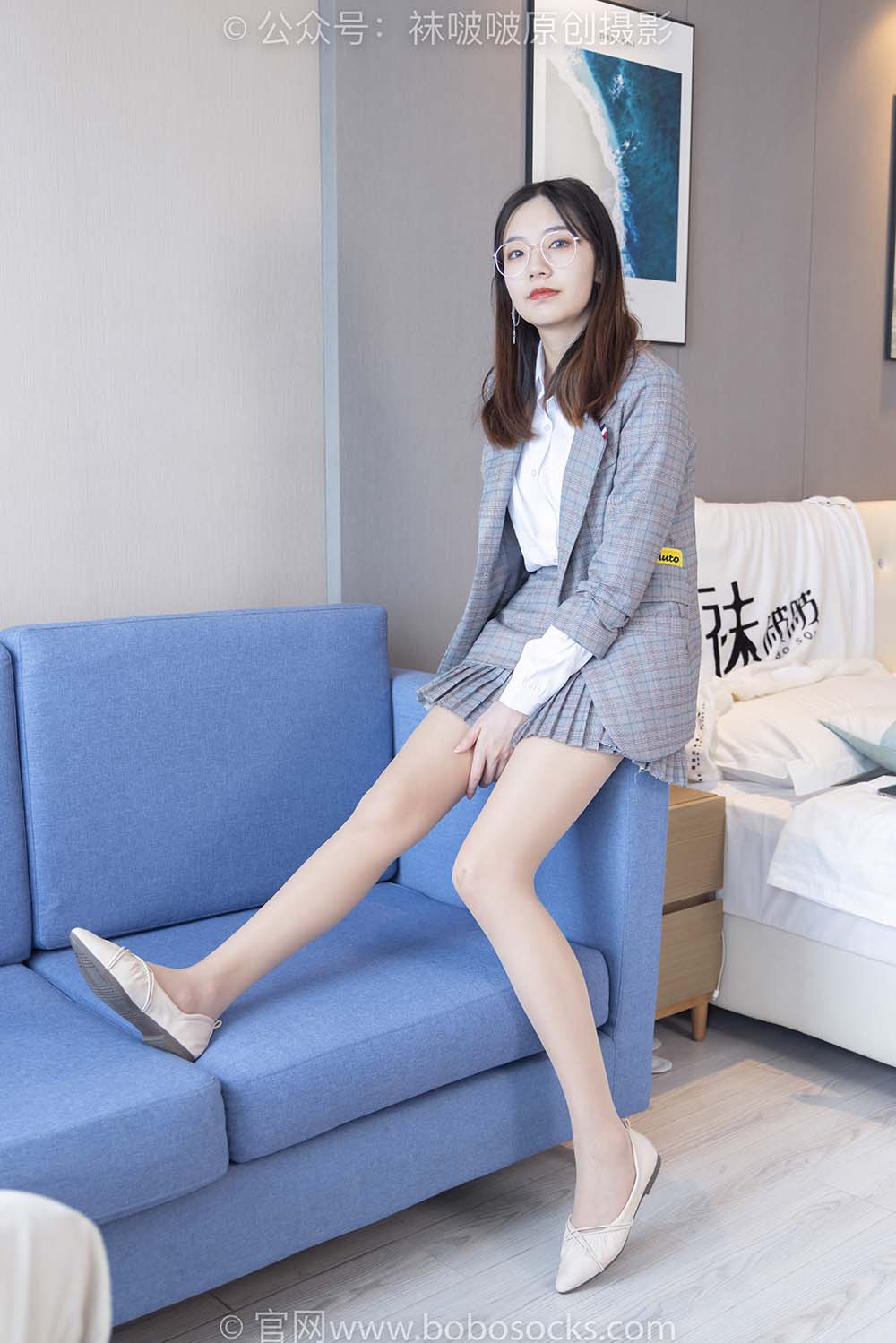 [BoBoSocks袜啵啵]NO.183 小甜豆-平底鞋、肉丝（脚尖加固款） BoBoSocks袜啵啵-第1张