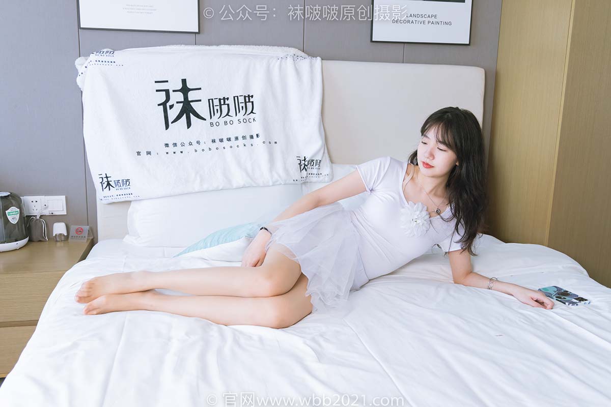 [BoBoSocks袜啵啵]NO.345 小甜豆-透明高跟鞋、肉丝、裸足 BoBoSocks袜啵啵-第2张
