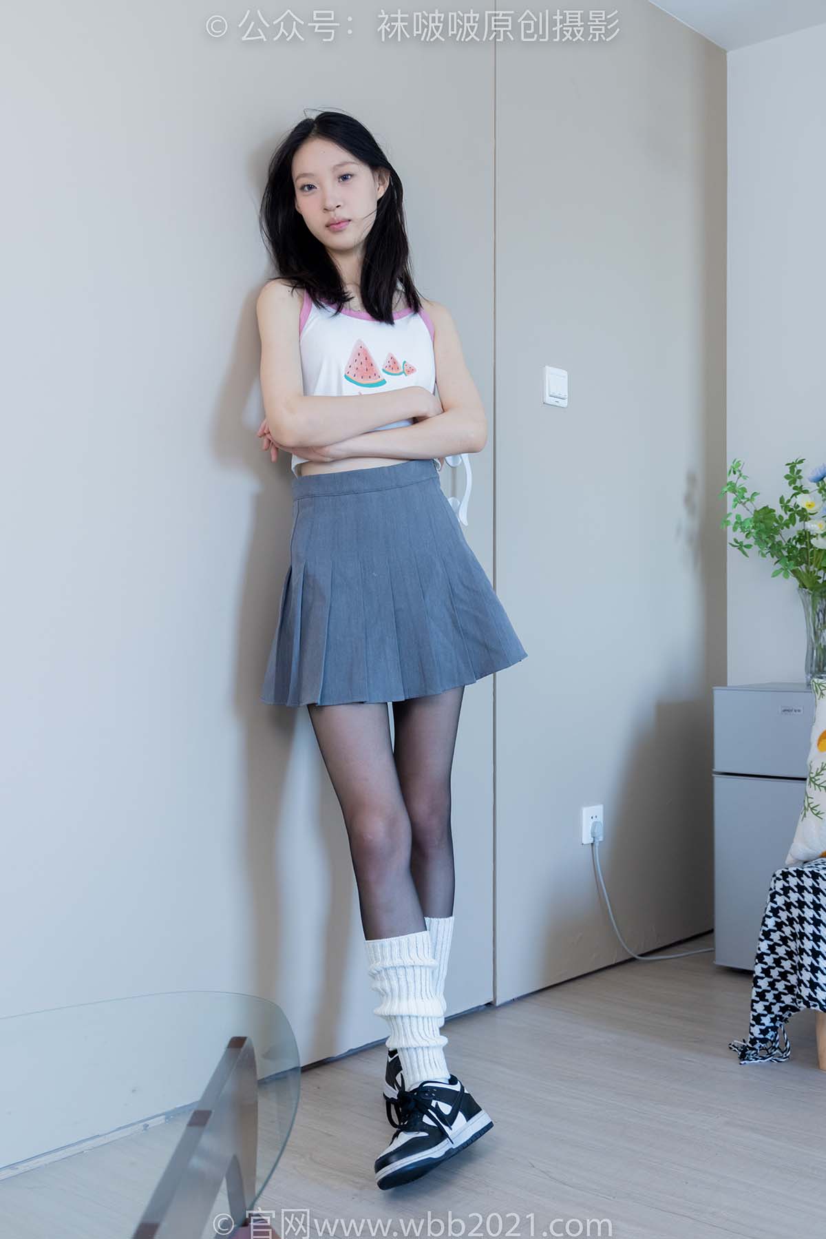[BoBoSocks袜啵啵]NO.333 雪糕-板鞋、白棉袜、黑丝、堆堆袜套 BoBoSocks袜啵啵-第1张