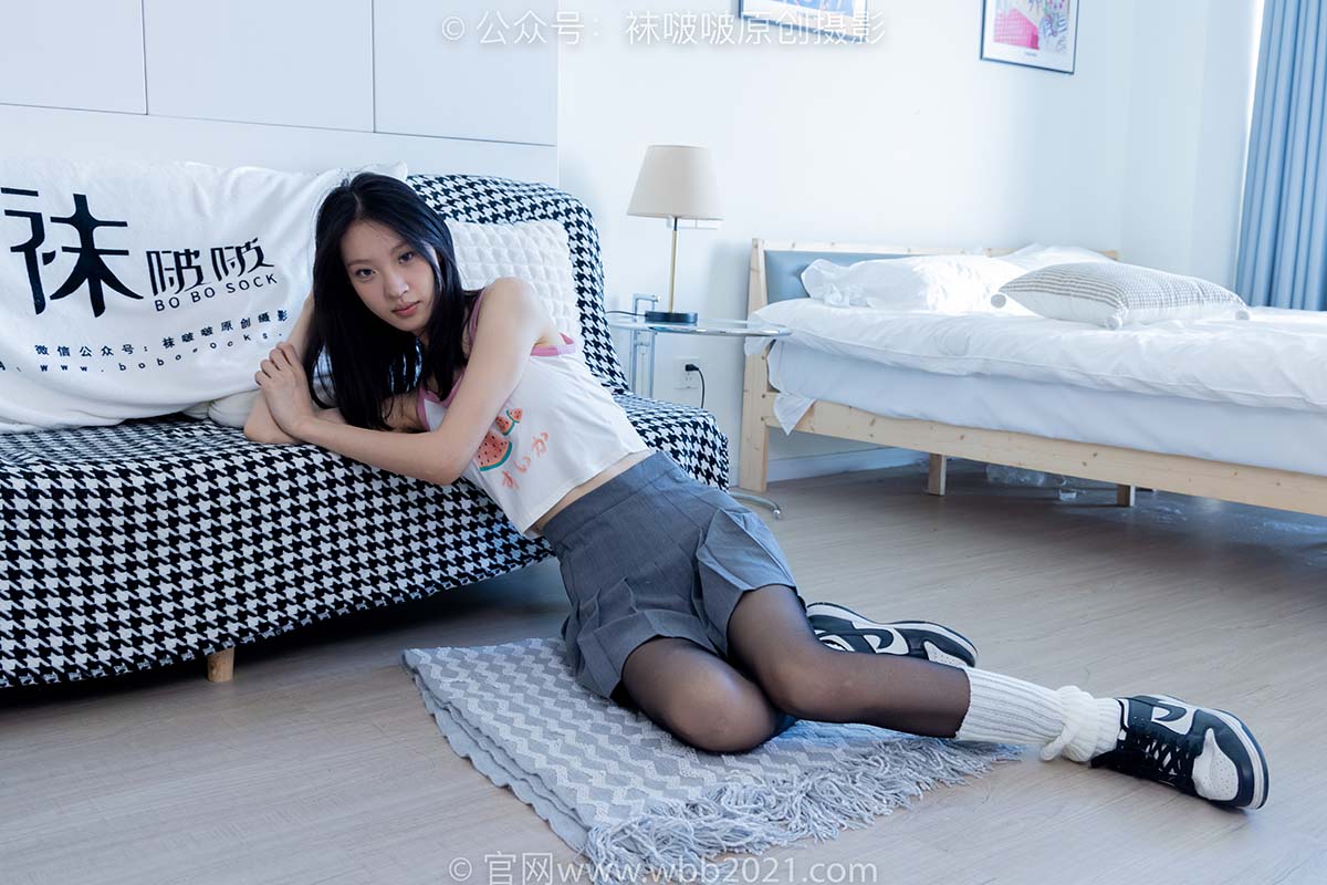 [BoBoSocks袜啵啵]NO.333 雪糕-板鞋、白棉袜、黑丝、堆堆袜套 BoBoSocks袜啵啵-第2张