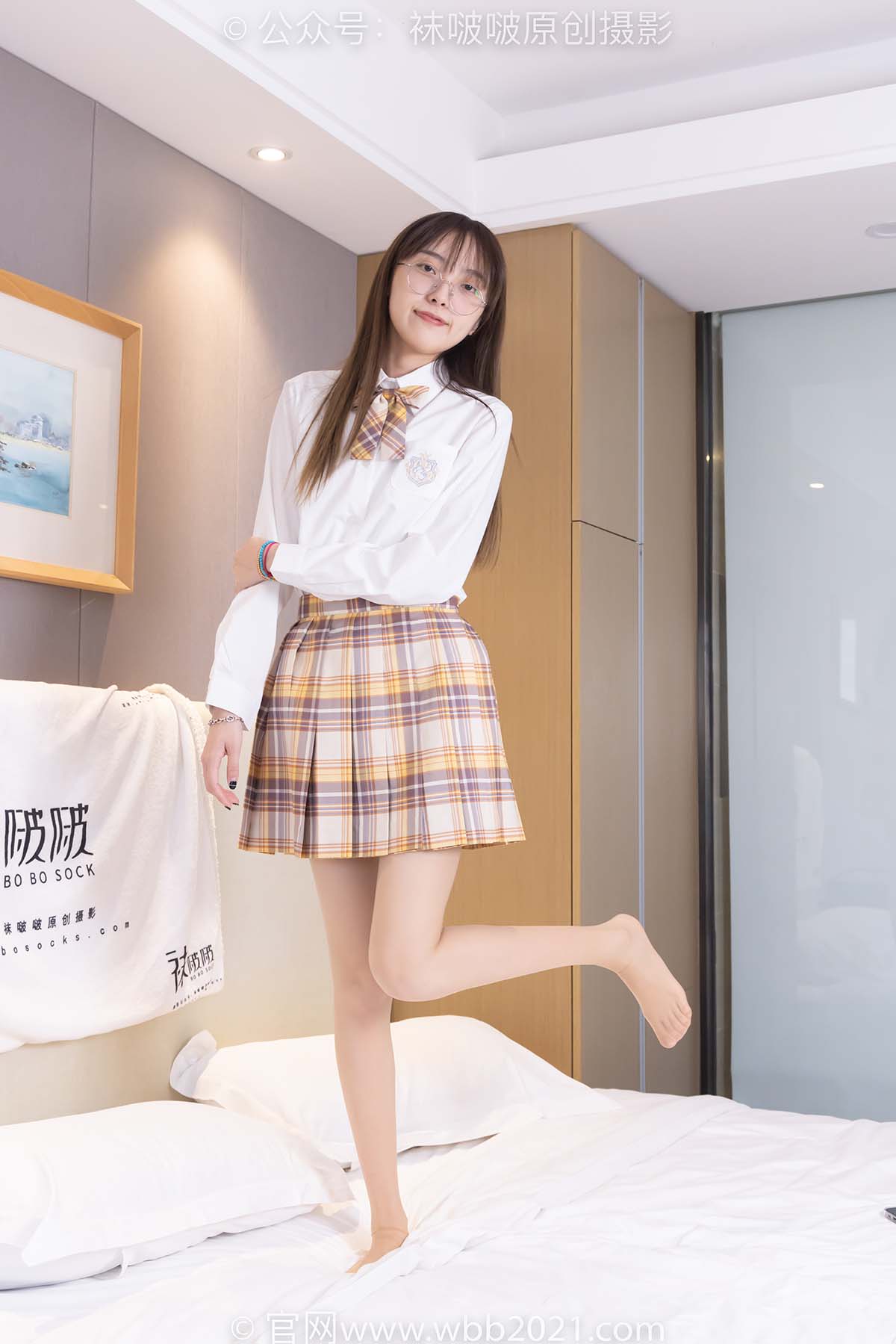 [BoBoSocks袜啵啵]NO.374 稚予-高跟鞋、肉丝 BoBoSocks袜啵啵-第1张