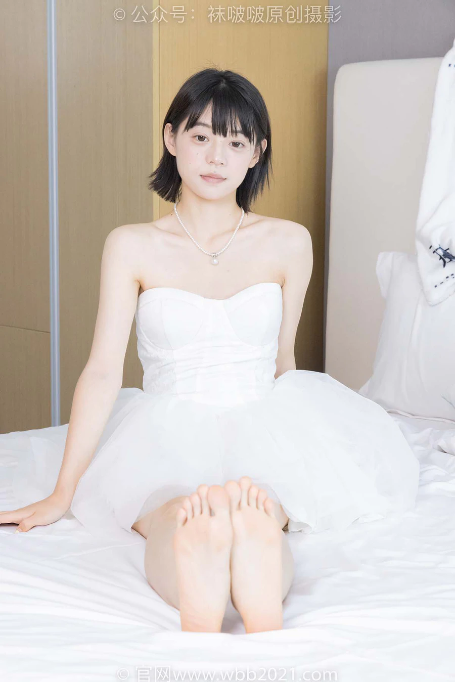 [BoBoSocks袜啵啵]NO.443 糯米-高跟鞋、白丝、裸足 BoBoSocks袜啵啵-第2张