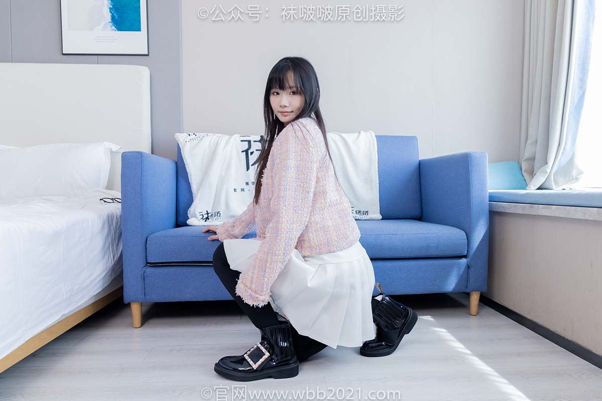 [BoBoSocks袜啵啵]NO.438 甜甜圈-皮鞋、板鞋、白棉袜、黑色踩脚袜 BoBoSocks袜啵啵-第2张