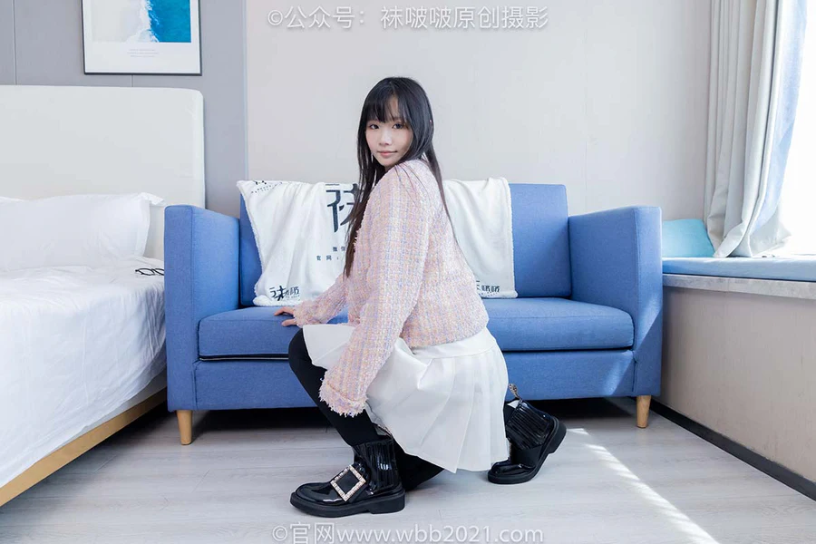 [BoBoSocks袜啵啵]NO.438 甜甜圈-皮鞋、板鞋、白棉袜、黑色踩脚袜 BoBoSocks袜啵啵-第2张