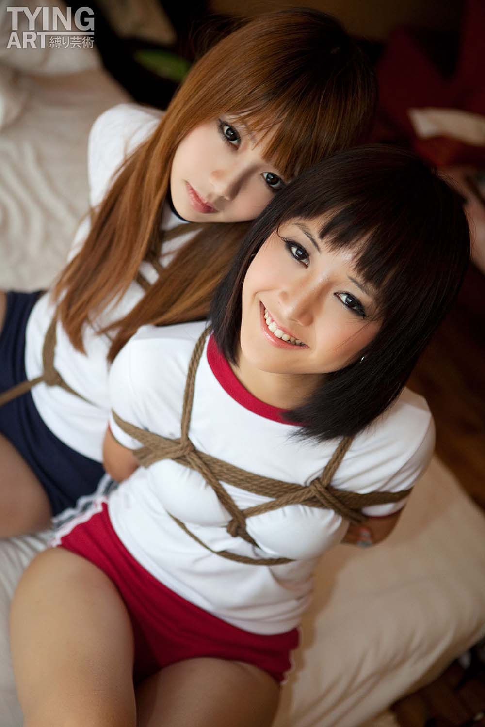 [禁忌摄影]Taboo-love NO.095 TyingArt 縛リ芸術 Dimdim & Shiryl Gym Suit JJSY禁忌摄影-第2张