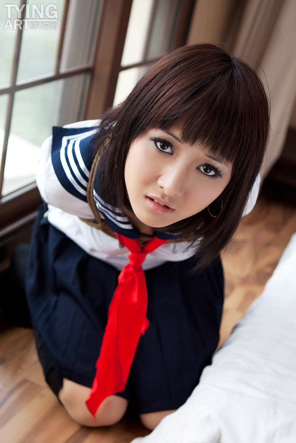 [禁忌摄影]Taboo-love NO.090 TyingArt 縛リ芸術 Shiryl School Girl JJSY禁忌摄影-第1张