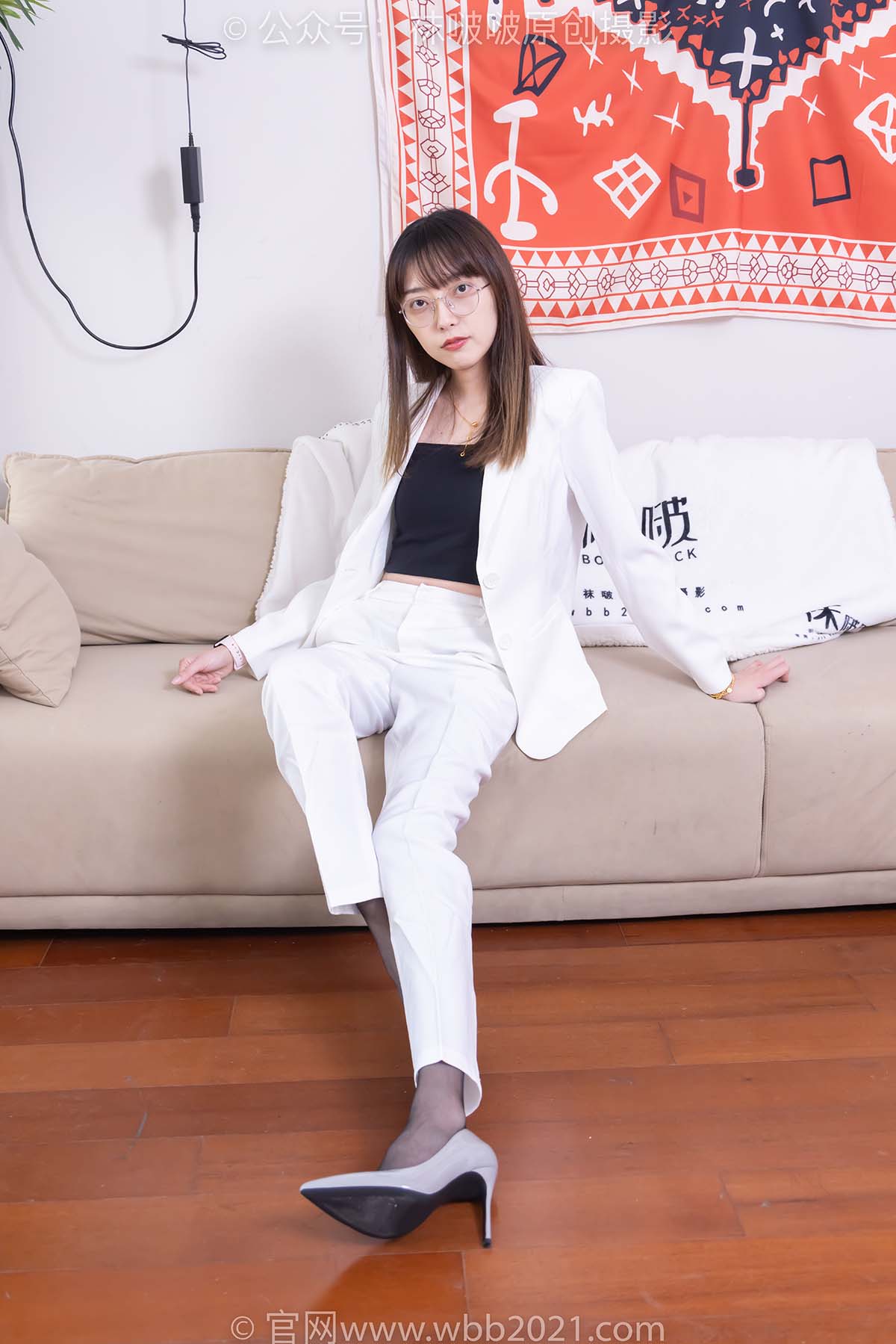 [BoBoSocks袜啵啵]NO.470 稚予-高跟鞋、黑丝、裤里丝 BoBoSocks袜啵啵-第1张