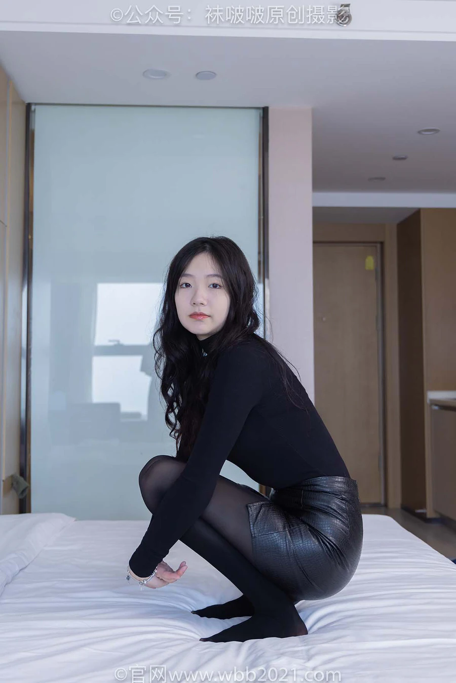 [BoBoSocks袜啵啵]NO.501 小甜豆 短靴、长靴、厚黑丝 BoBoSocks袜啵啵-第2张