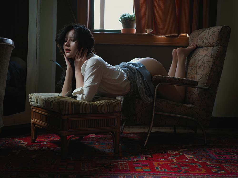 美女模特Azhua就是阿朱啊 – 潮湿感 JPJX极品精选-第1张