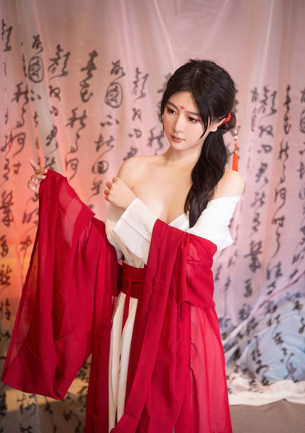 谢小蒽(幼幼) – 古风长笛写真 JPJX极品精选-第1张