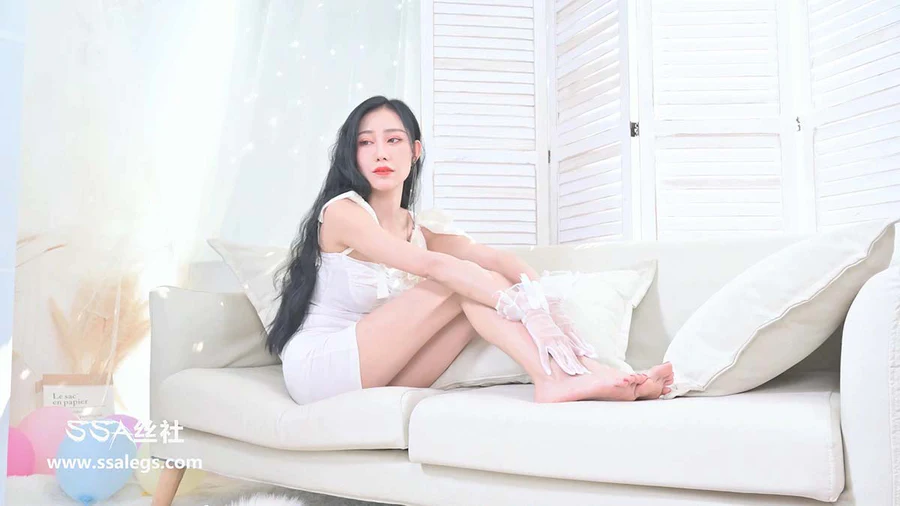 [SSA丝社]短片 NO.0010 雪儿 什么时候有个绅士帮我揉一揉脚 SSA丝社短片-第1张