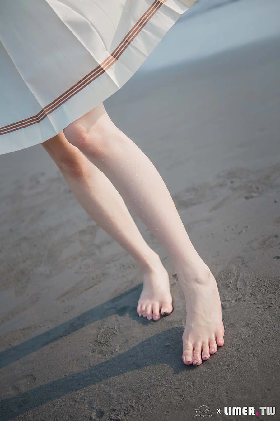 Limerence原创 NO.044 海蓝 JK盛夏服海边戏水 Limerence-第2张