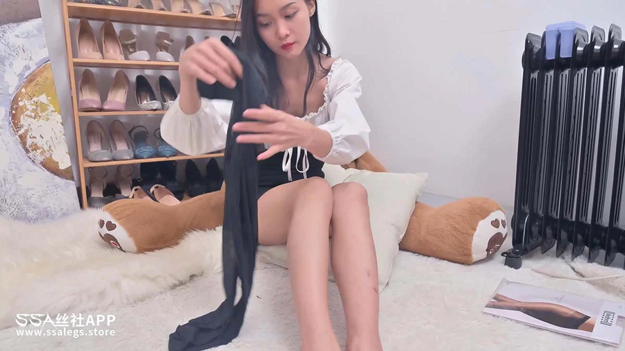 [SSA丝社]短片 NO.0106 君君 奥地利品牌Wolford丝袜 SSA丝社短片-第1张