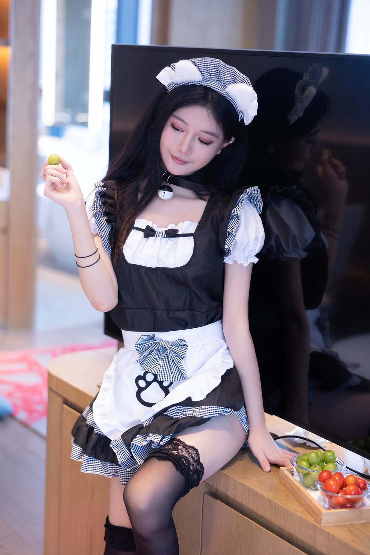 谢小蒽(幼幼) – 水果女仆 JPJX极品精选-第1张