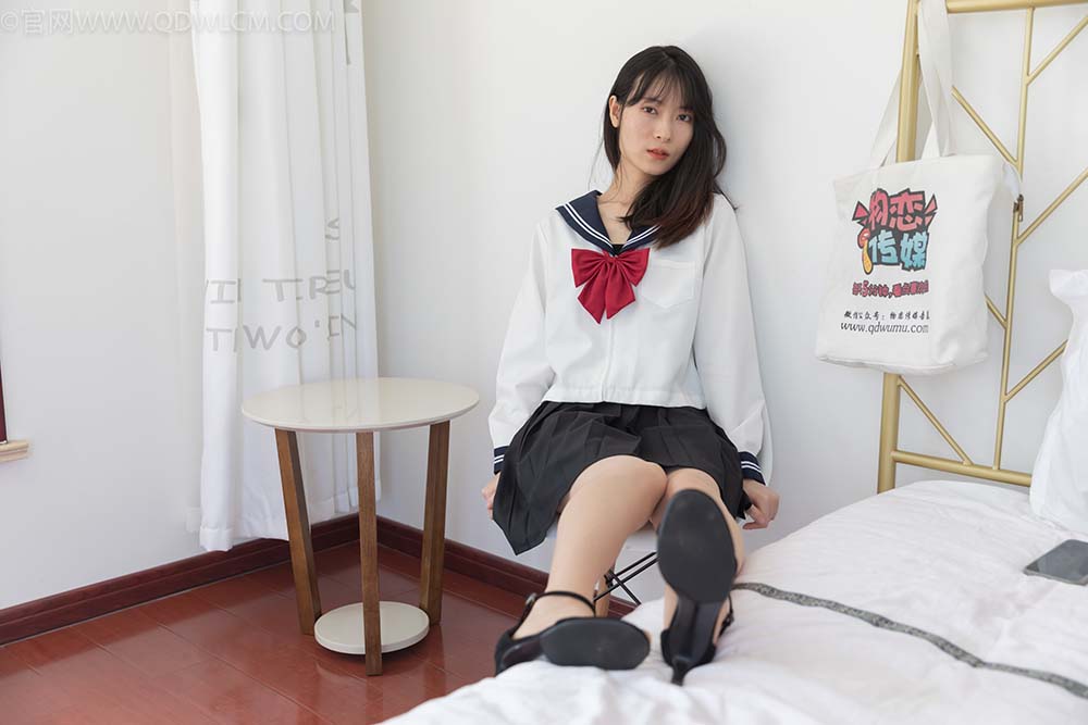物恋传媒 NO.1145 猫儿-JK混搭风 WLCM物恋传媒-第1张