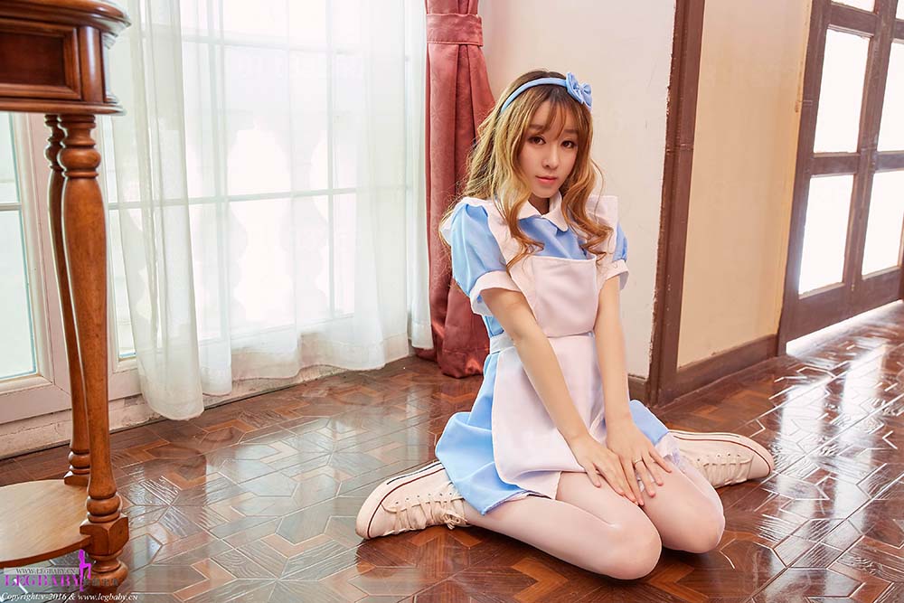 [LEGBABY美腿宝贝]2016.06.21 VOL.020 语纯 女仆装 LEGBABY美腿宝贝-第2张