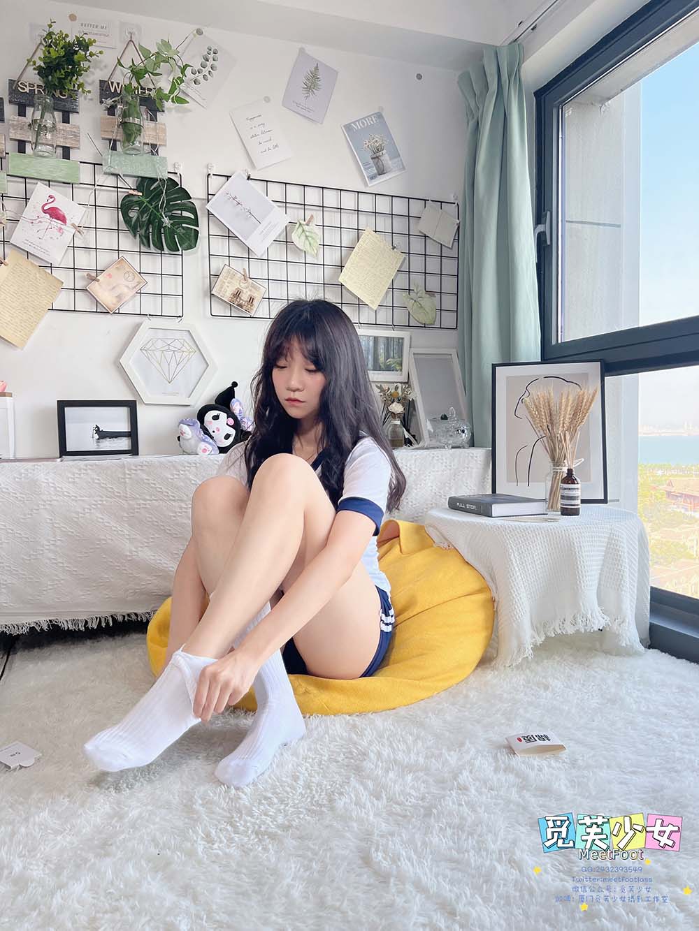 [觅芙少女]NO.020 和美少女一起做元气体操吧 MFSN觅芙少女-第1张