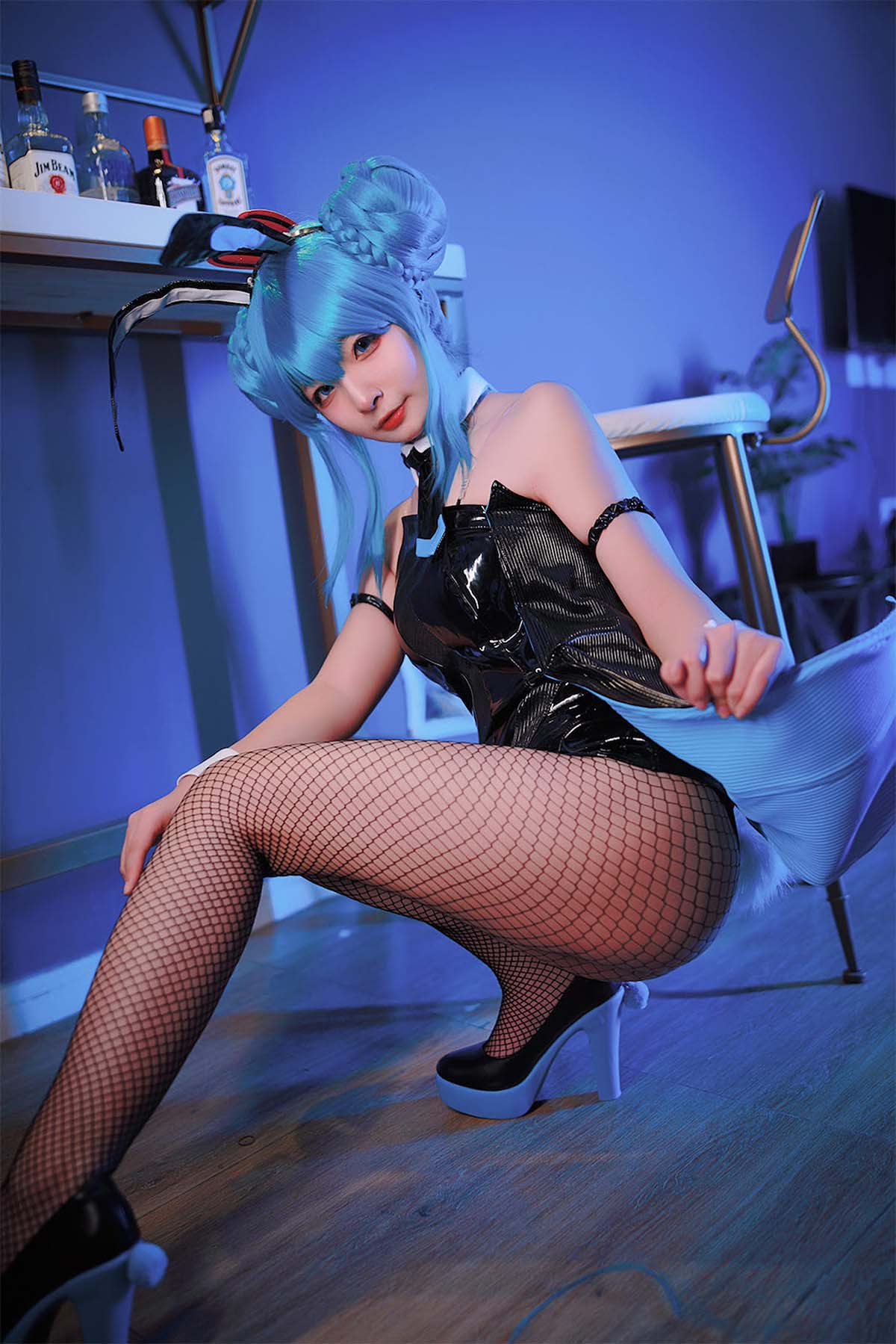 Kokuhui Vol.007 Miku the Bunny Miku黑兔女郎 JPJX极品精选-第1张