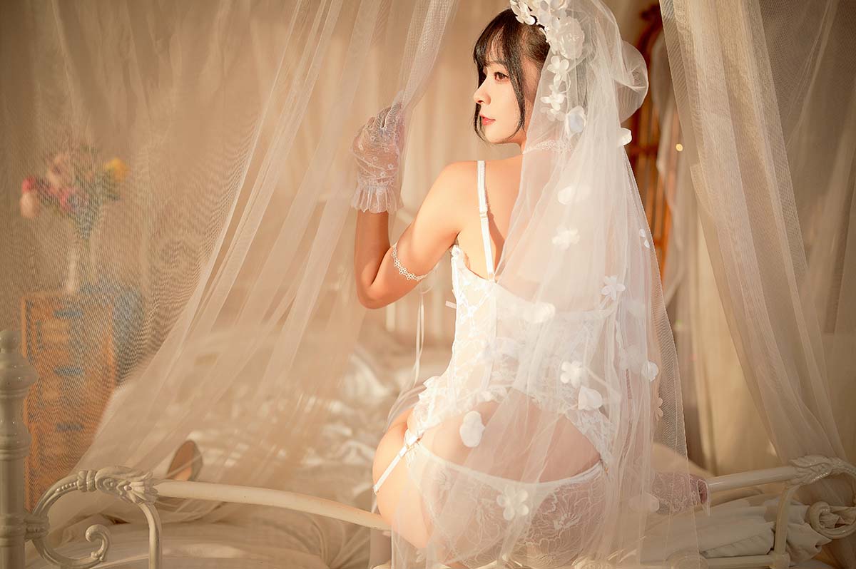 Kokuhui Vol.015 Pure White Wedding 纯白花嫁 JPJX极品精选-第2张