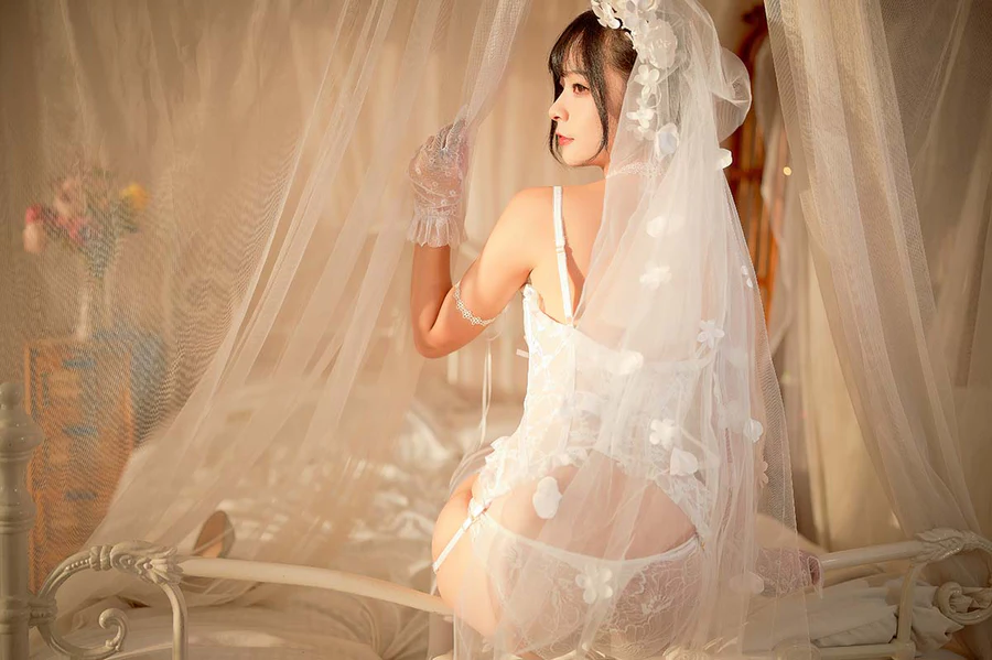 Kokuhui Vol.015 Pure White Wedding 纯白花嫁 JPJX极品精选-第2张