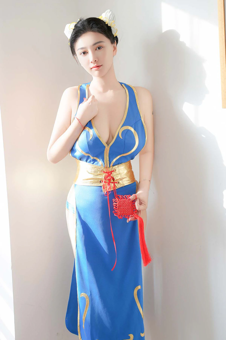 雅茹老师 – cos春丽 JPJX极品精选-第2张
