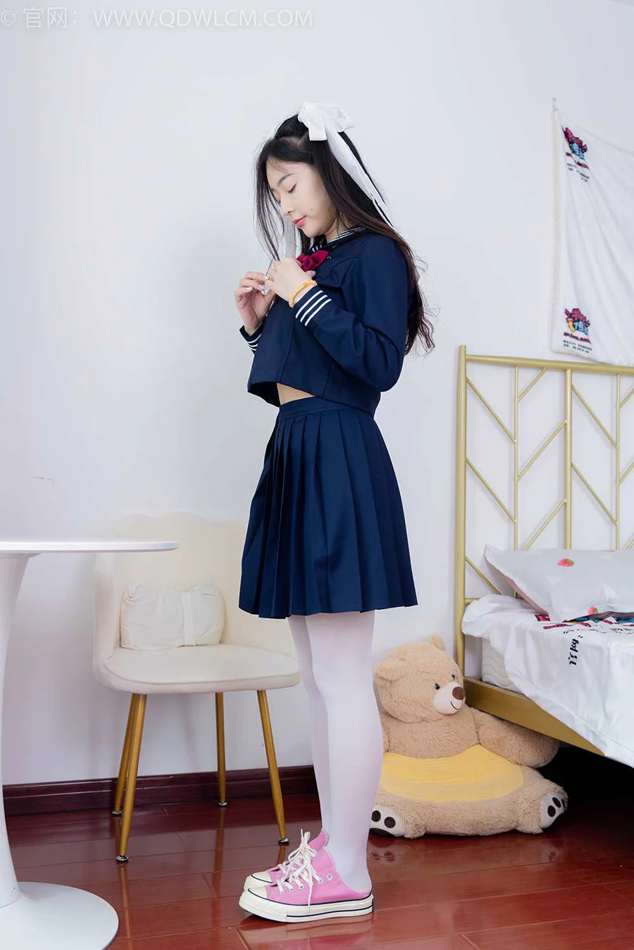 物恋传媒 NO.1544 美兔-学院少女 WLCM物恋传媒-第1张