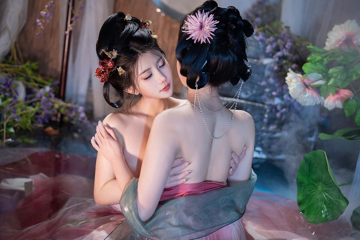 星澜是澜澜叫澜妹呀&Natsuko夏夏子 – 瑶池洗凝脂 JPJX极品精选-第2张