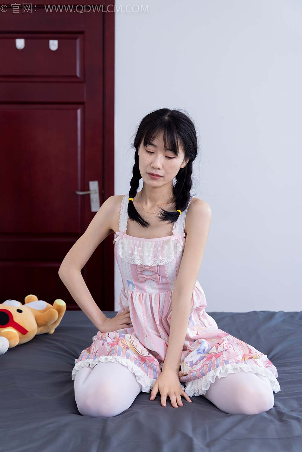物恋传媒 NO.1634 菜菜-粉红少女 WLCM物恋传媒-第2张