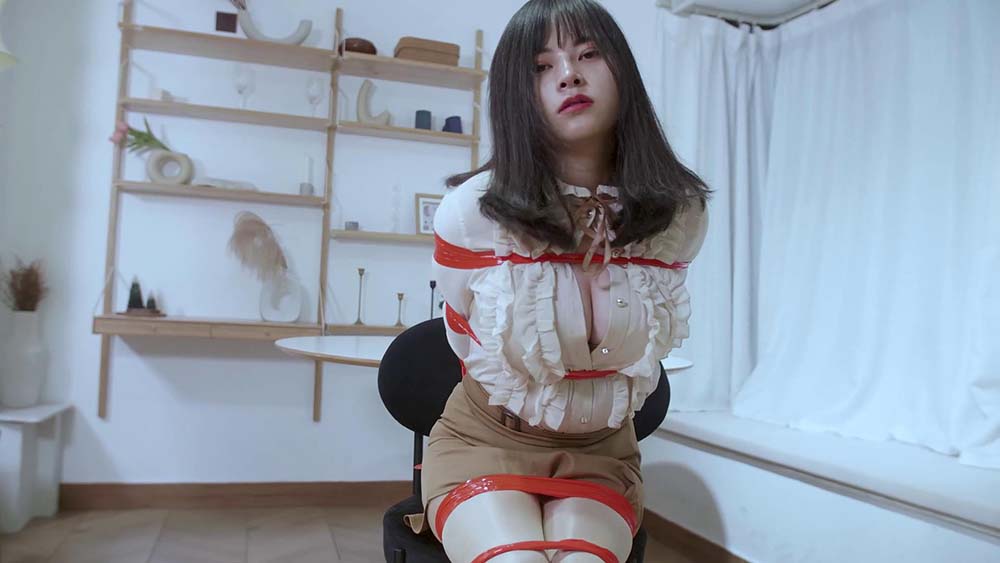 [Ligui丽柜]HD视频 2021.03.06 红胶布挣脱 奈沐子 Ligui丽柜视频-第1张
