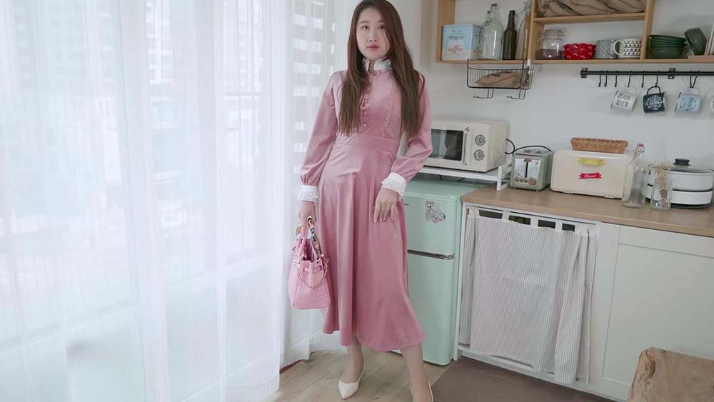 [Ligui丽柜]HD视频 2021.05.04 少奶奶的薄肉丝 静瑶 Ligui丽柜视频-第1张