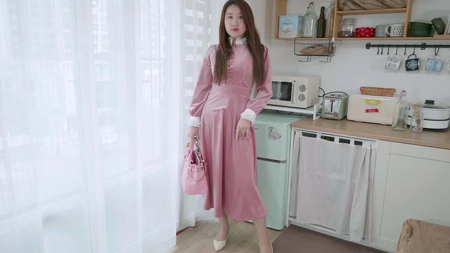 [Ligui丽柜]HD视频 2021.05.04 少奶奶的薄肉丝 静瑶 Ligui丽柜视频-第1张