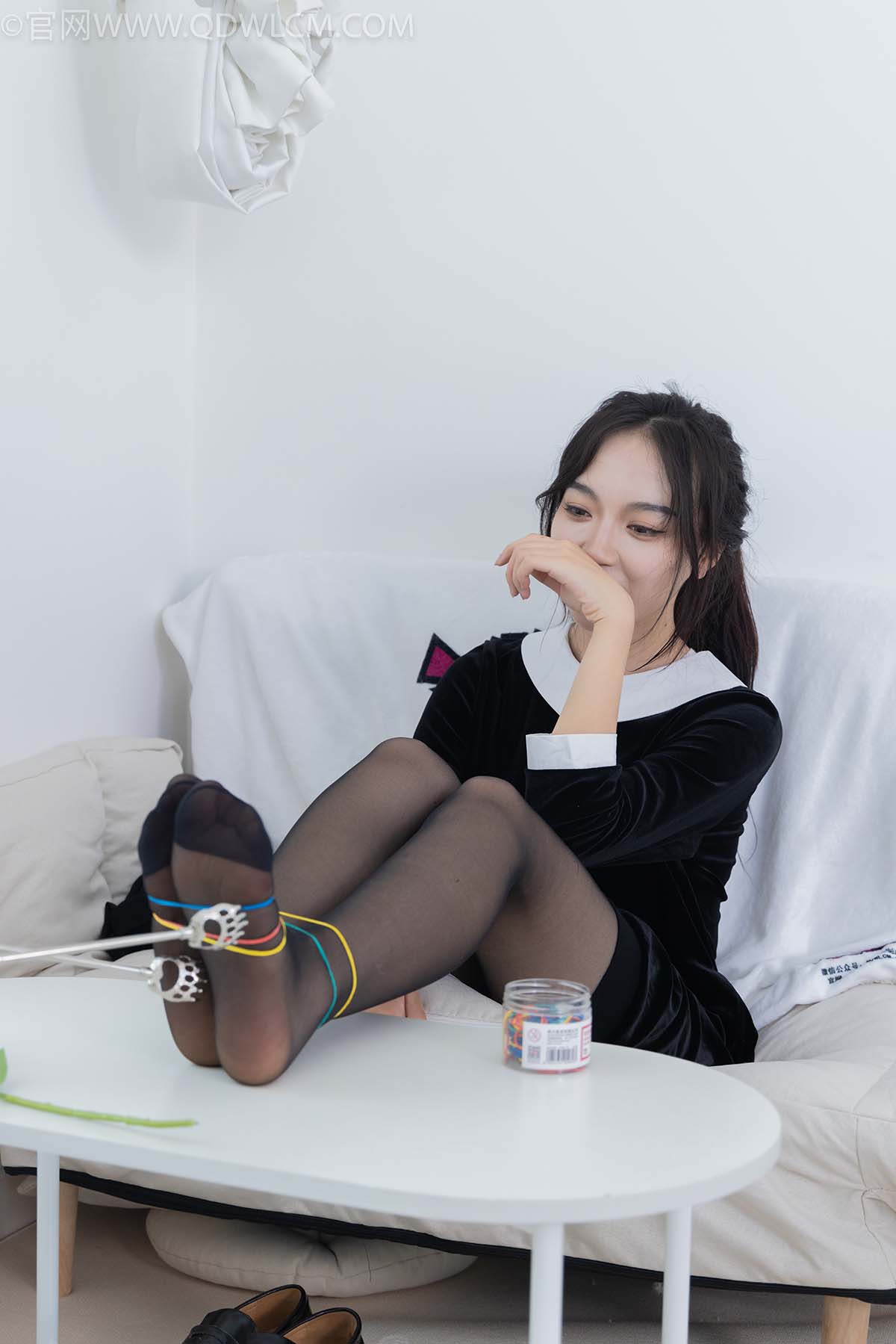 物恋传媒 NO.2162 纱纱-黑色记忆 WLCM物恋传媒-第2张