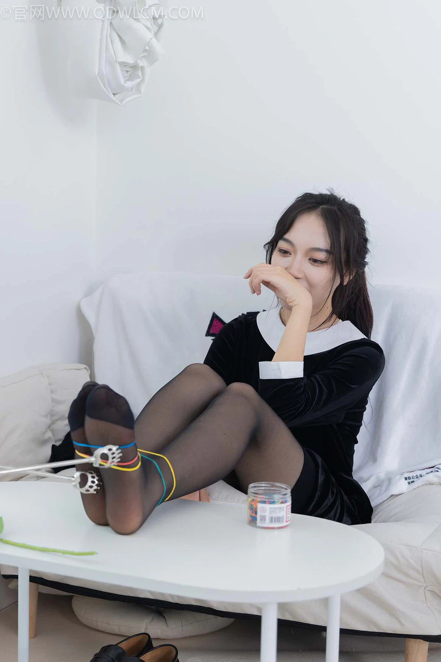 物恋传媒 NO.2162 纱纱-黑色记忆 WLCM物恋传媒-第2张