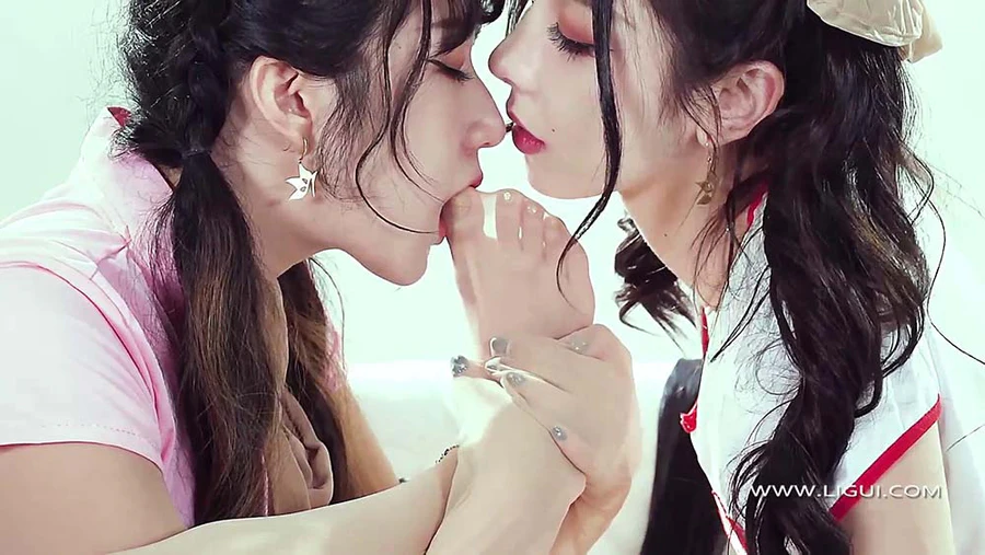 [Ligui丽柜]HD视频 2022.04.01 双生花-丝欲双生 兔子&汐汐 Ligui丽柜视频-第2张
