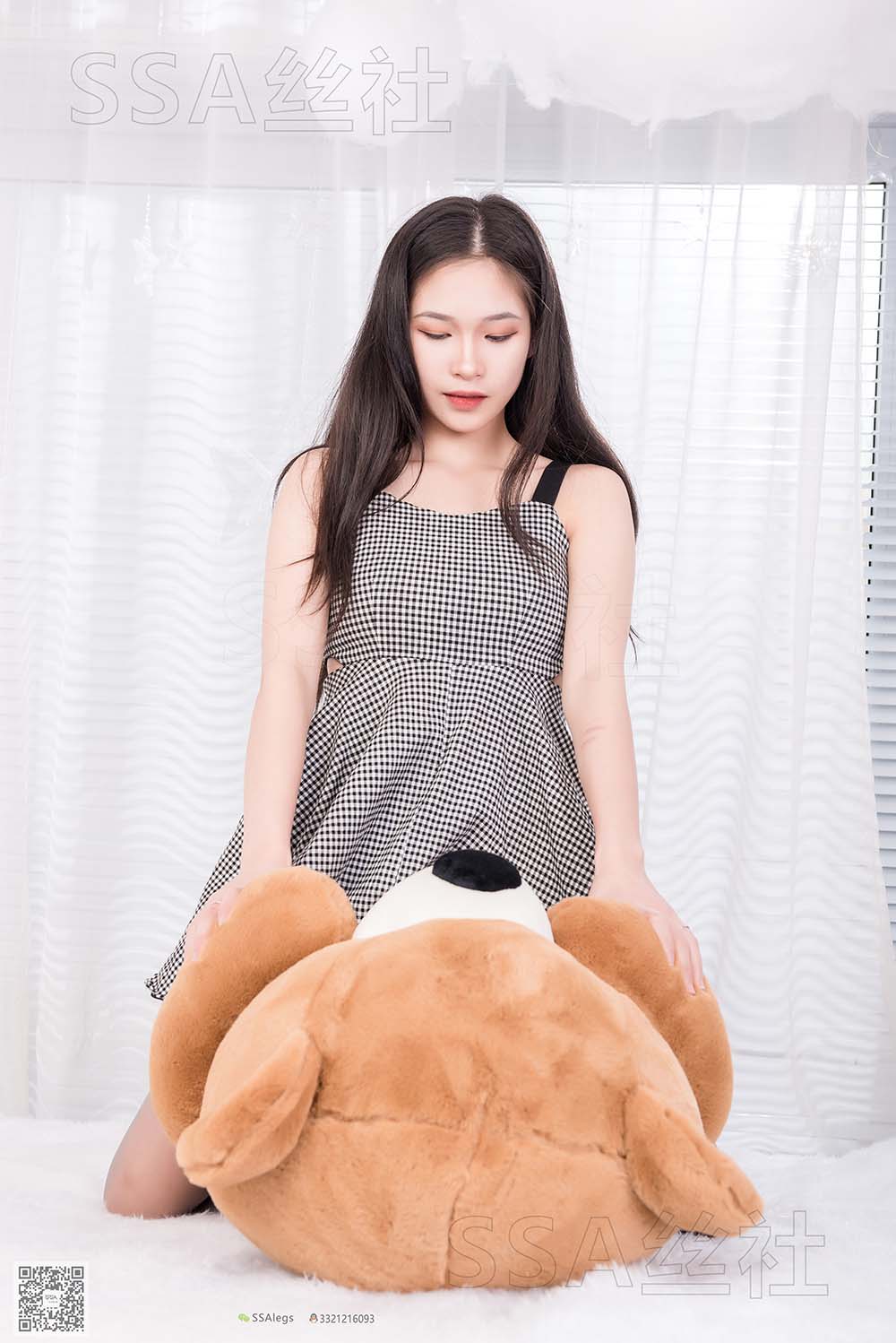 [SSA丝社]超清写真 NO.075 佳佳 大玩偶 SSA丝社超清-第2张