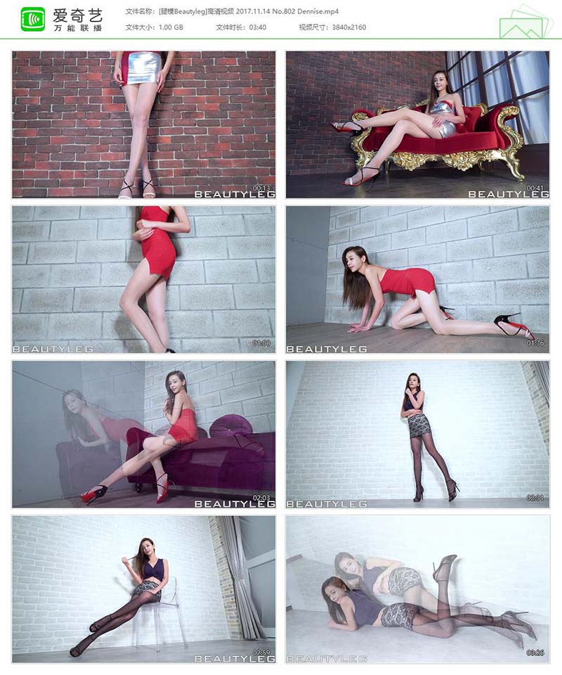 [Beautyleg]高清视频 2017.11.14 NO.802 Dennise Beautyleg视频-第1张