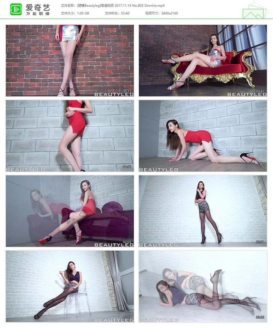[Beautyleg]高清视频 2017.11.14 NO.802 Dennise Beautyleg视频-第1张