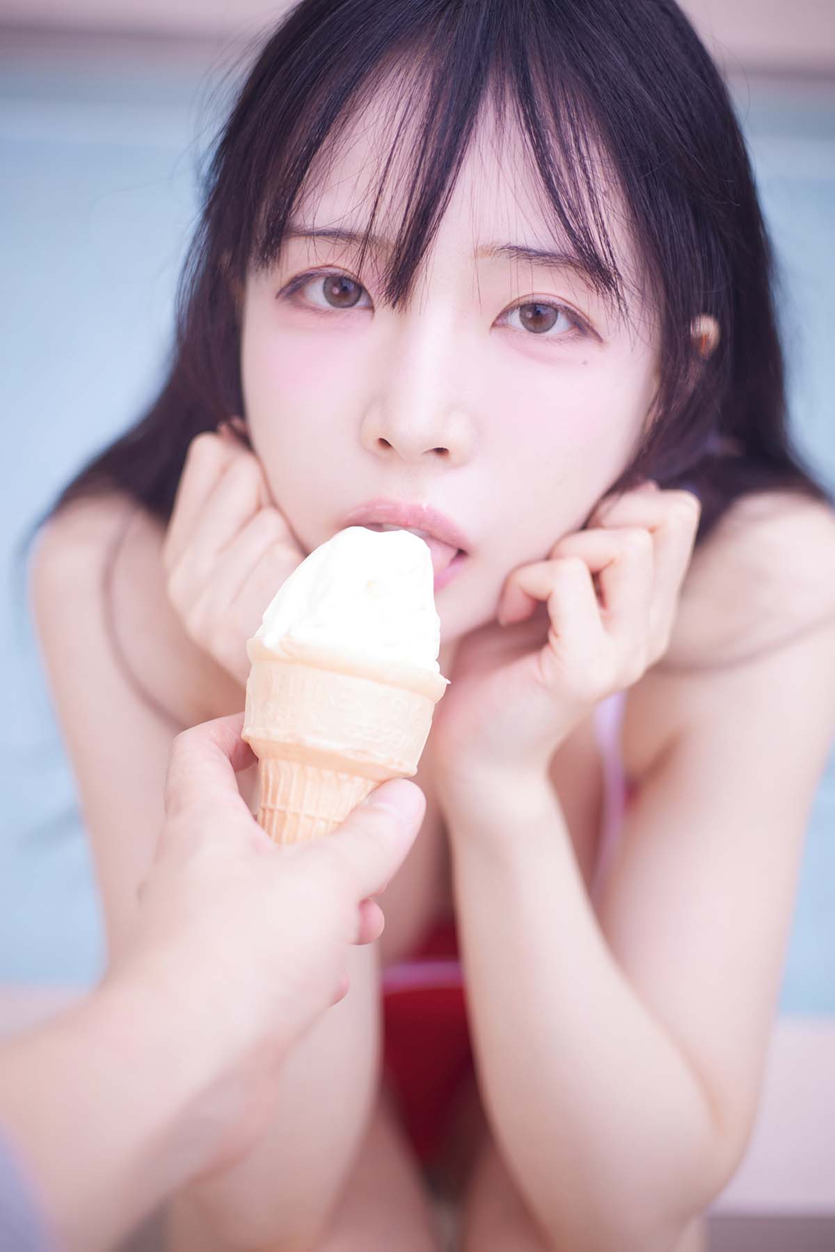 [PATREON] Rina – Red bikini RHJX日韩精选-第1张
