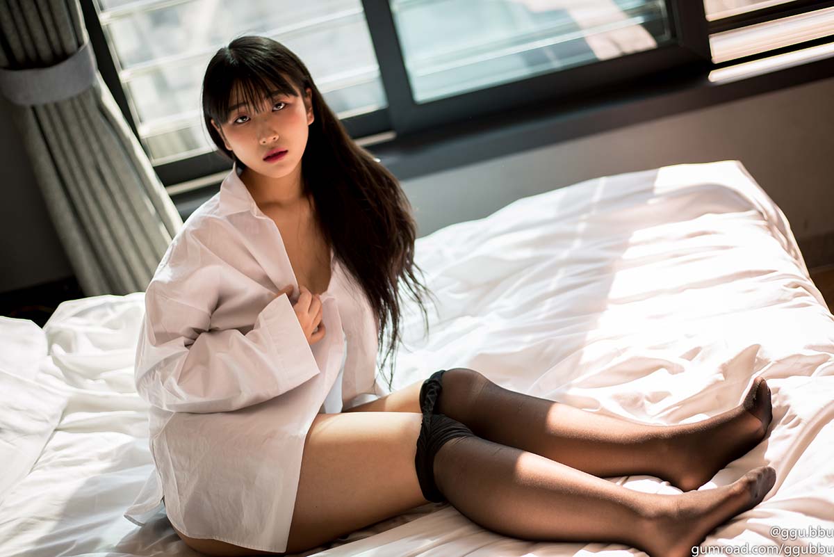 [Ggubbu] Vol.5 – Black Stockings RHJX日韩精选-第2张