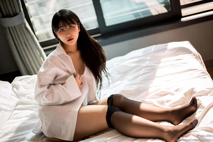 [Ggubbu] Vol.5 – Black Stockings RHJX日韩精选-第2张
