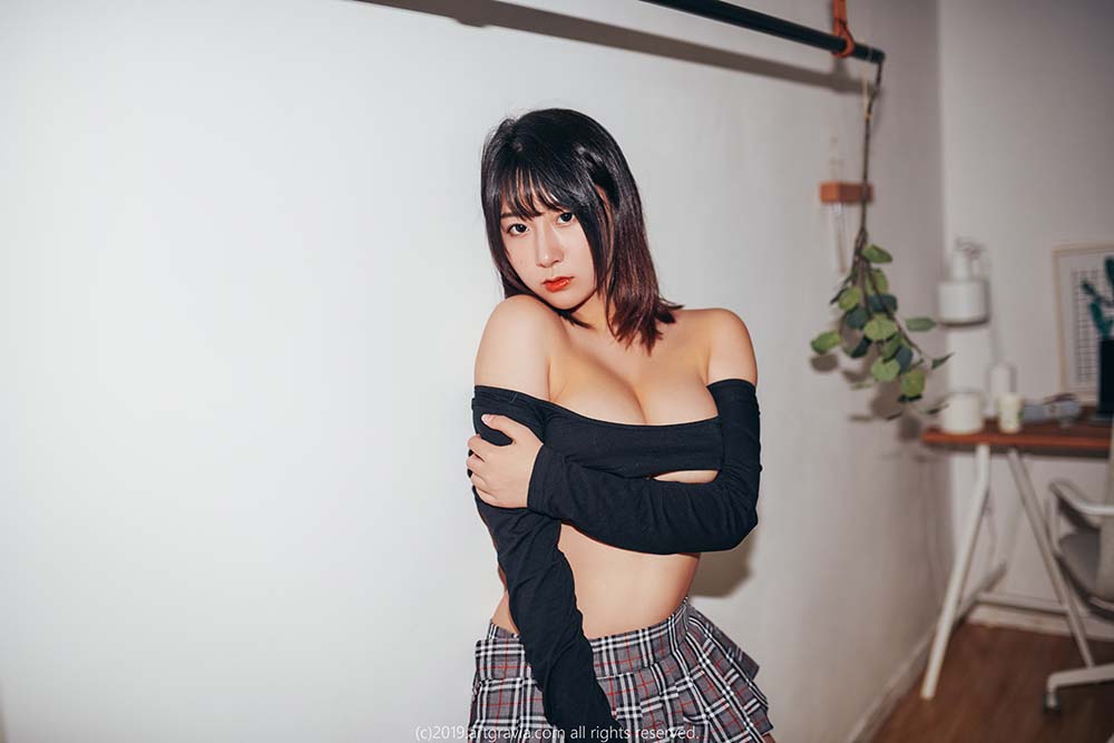[ARTGRAVIA]猫九酱Sakura 高叉连体衣&齐逼小短裙 ARTGRAVIA-第2张