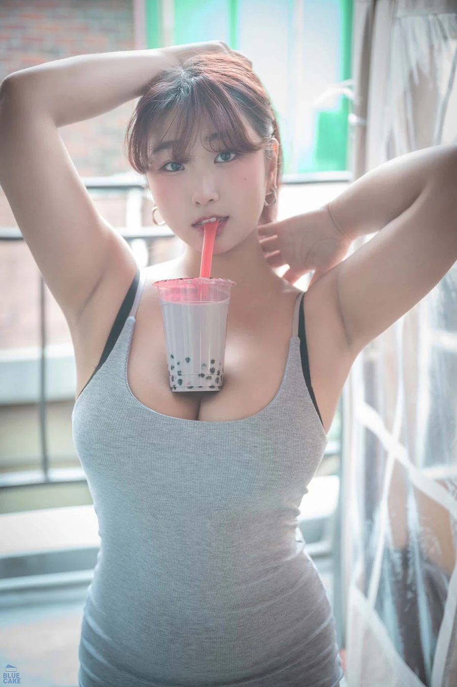 [BLUECAKE]GGuBBu – Bubble Tea Challenge BLUECAKE-第1张