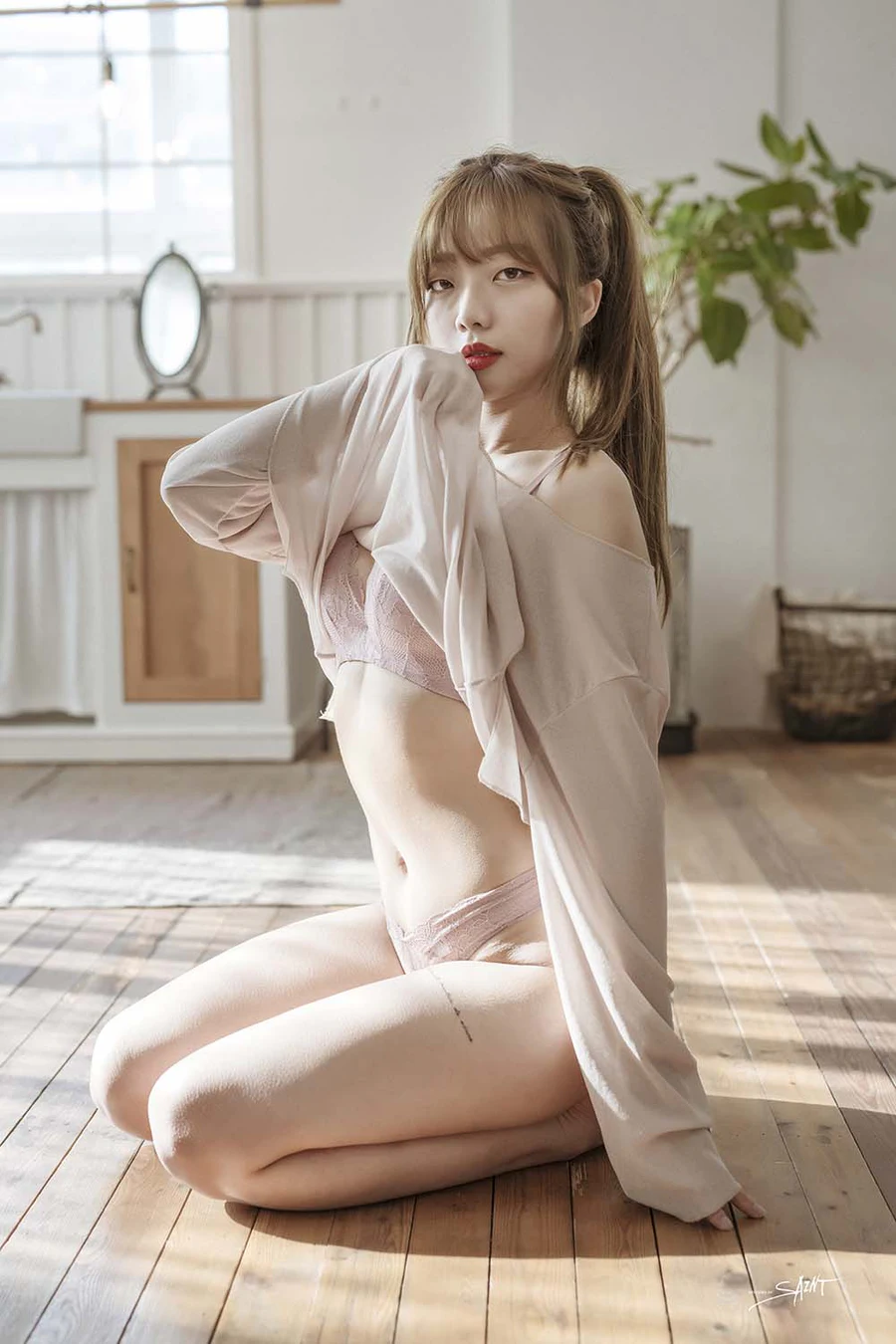 [SaintPhotoLife]Koby – Vol.01 At Home SaintPhotoLife-第1张